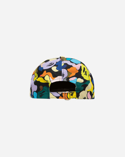 A Bathing Ape Multi Camo Embroidery Panel BLACK Hats Caps 1G80180018 BLACK