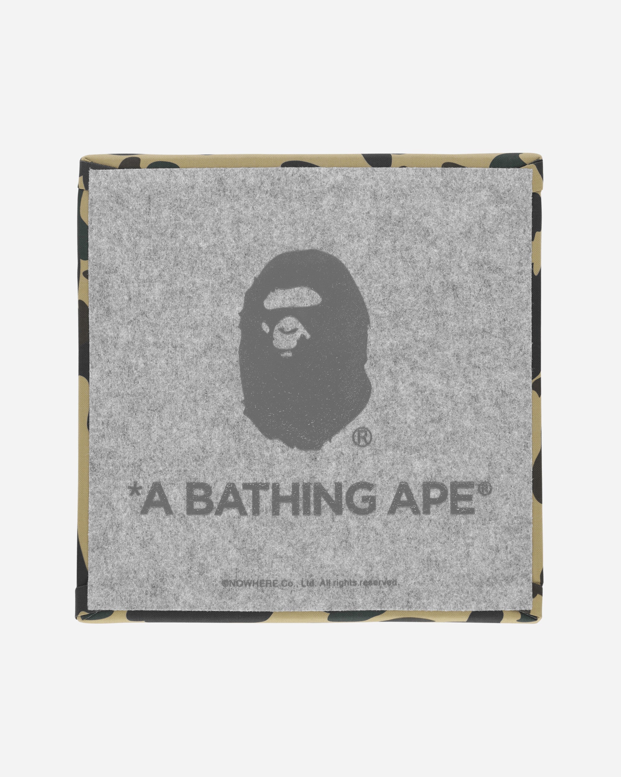 A Bathing Ape Japanese Tatami Sitting Pad M Yellow Home Decor Cushions 1K80192015 YELLOW