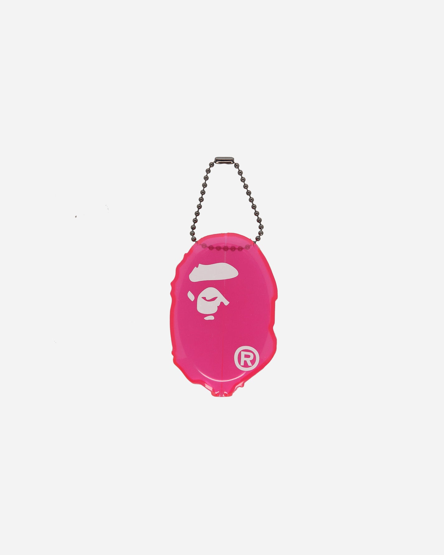 A Bathing Ape Ape Head Clear Coin Case PINK Home Decor Design Items 1G80182062 PINK