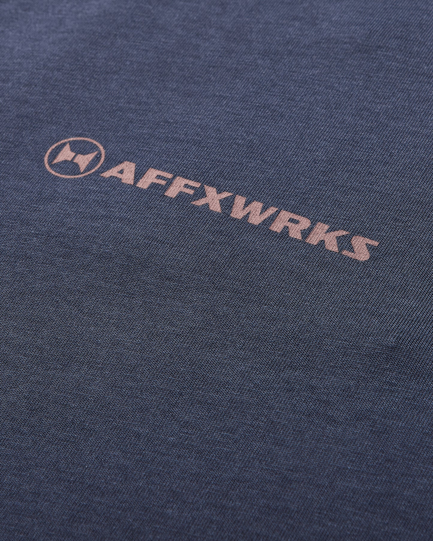 AFFXWRKS Affxwrks T-Shirt Washed Navy T-Shirts Shortsleeve 1609 WASNA