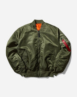 Alpha Industries MA-1 (HERITAGE) Sage-Green Coats and Jackets Bomber Jackets 100101AI 01