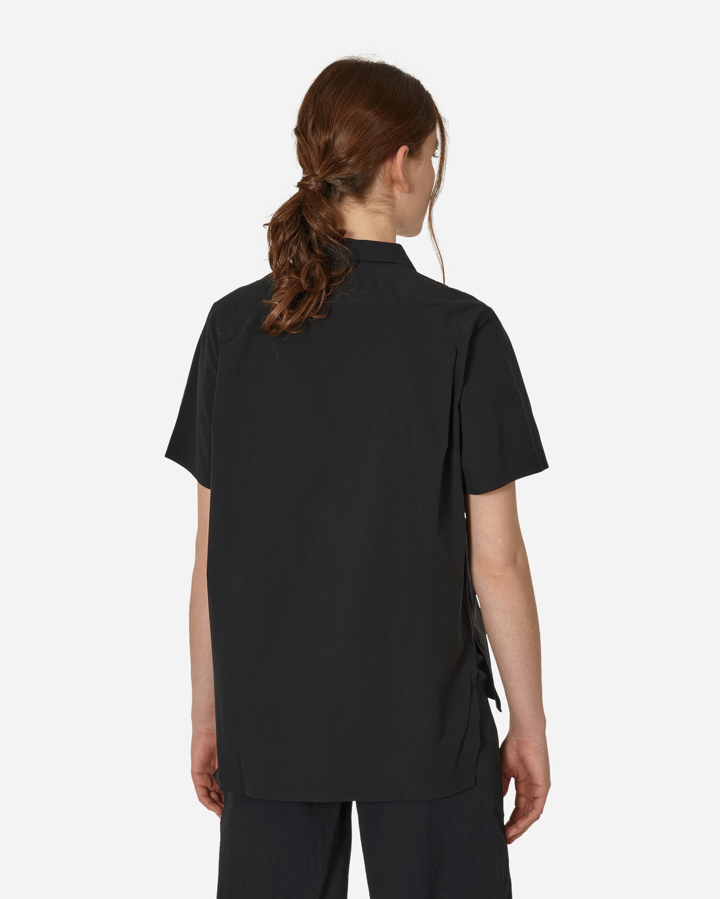 Arc'teryx Veilance Wmns Finial Shirt Black T-Shirts Shortsleeve X000006903 BLACK
