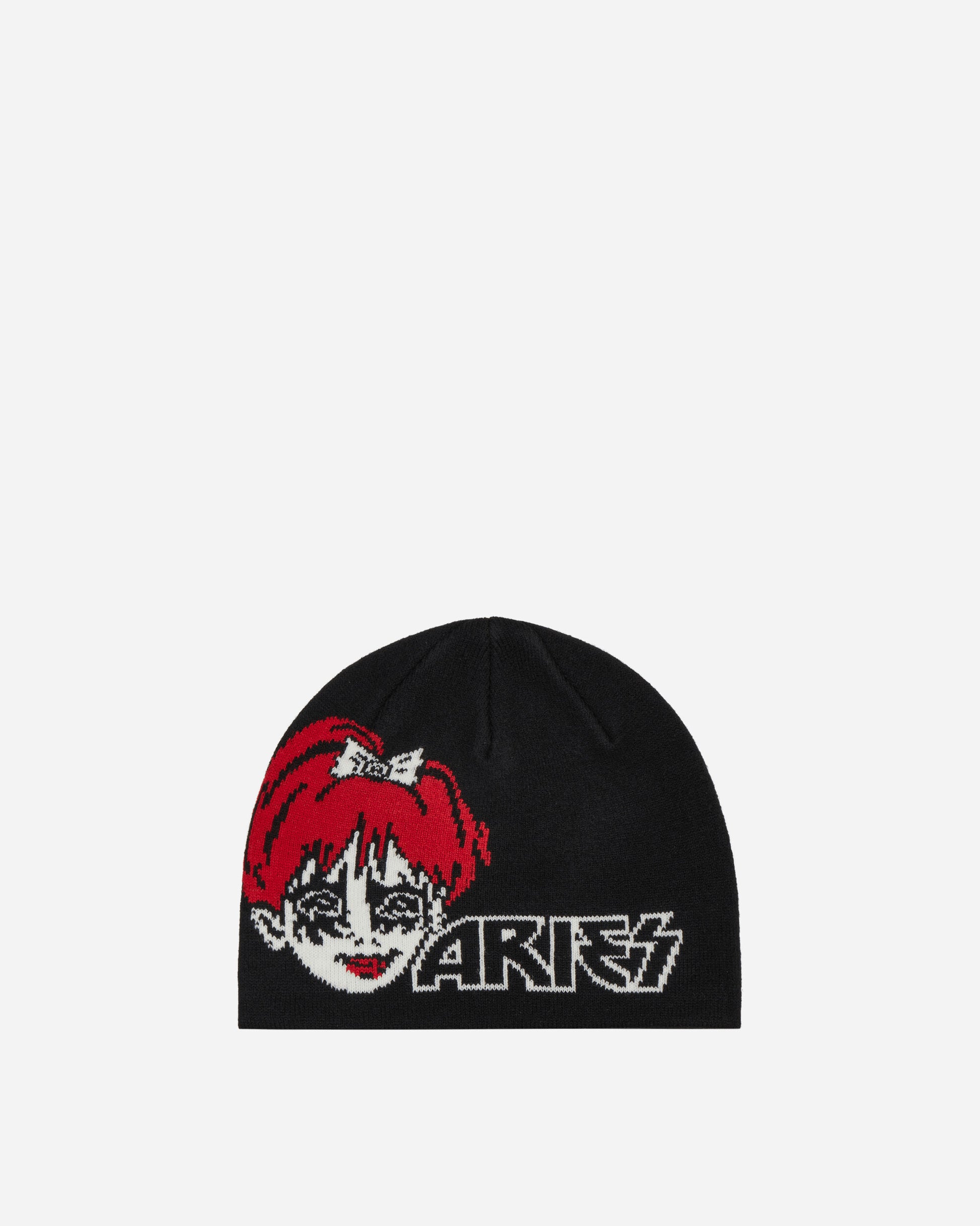 Aries Kiss Beanie Black Hats Beanies SUAR90010 BLK