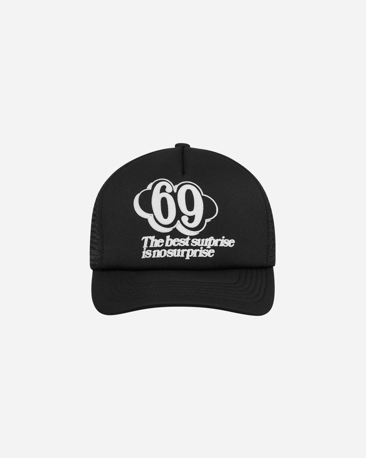 Aries No Suprise Trucker Cap Black Hats Caps AR9001803 BLK