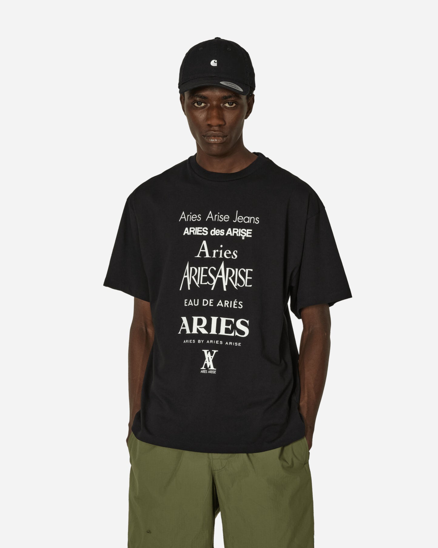 Aries Perfume SS Tee Black T-Shirts Shortsleeve AR6000502 BLK