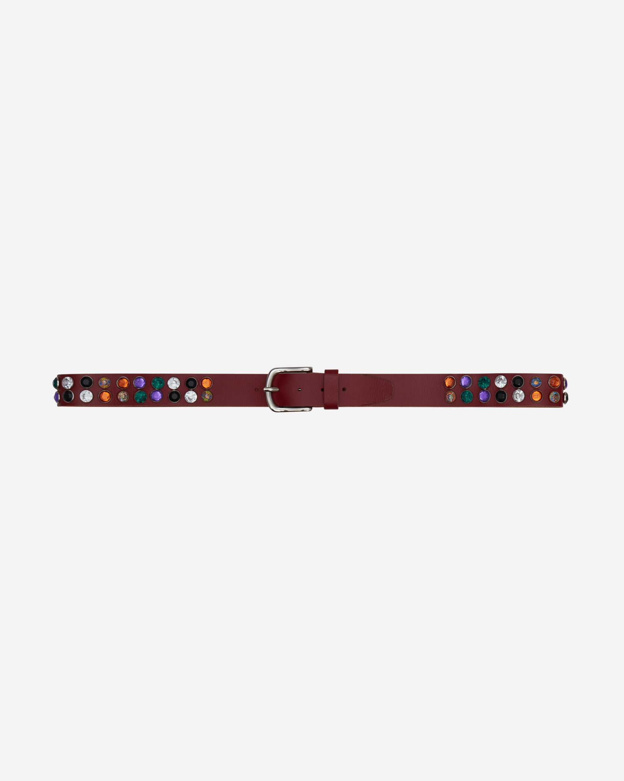 Bode Gem Stud Belt Red Multi Belts Belt MRS24AC034 1