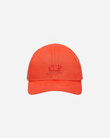 C.P. Company Gabardine Logo Cap Poinciana Hats Caps 18CMAC282A-006288A 547