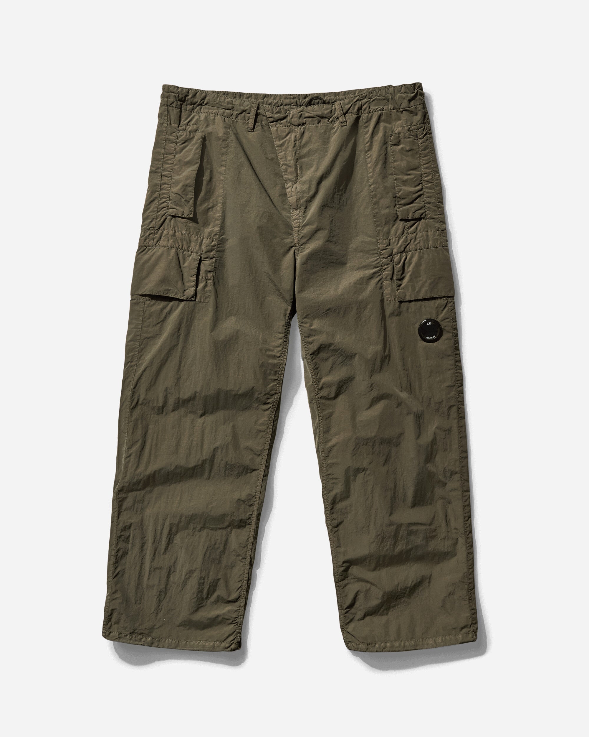 C.P. Company Flatt Nylon Oversize Pants Ivy Green Pants Cargo 18CMPA253A-005991G 683