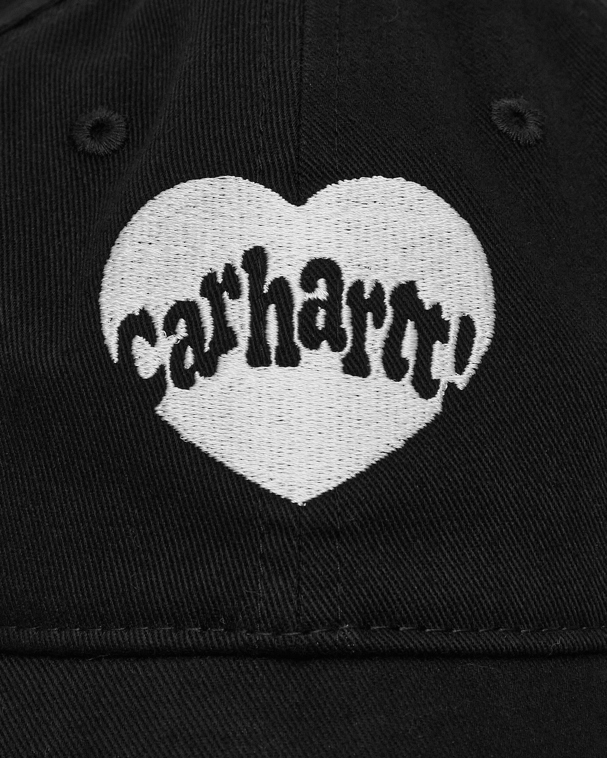 Carhartt WIP Amour Cap Black/White Hats Caps I033626 0D2XX