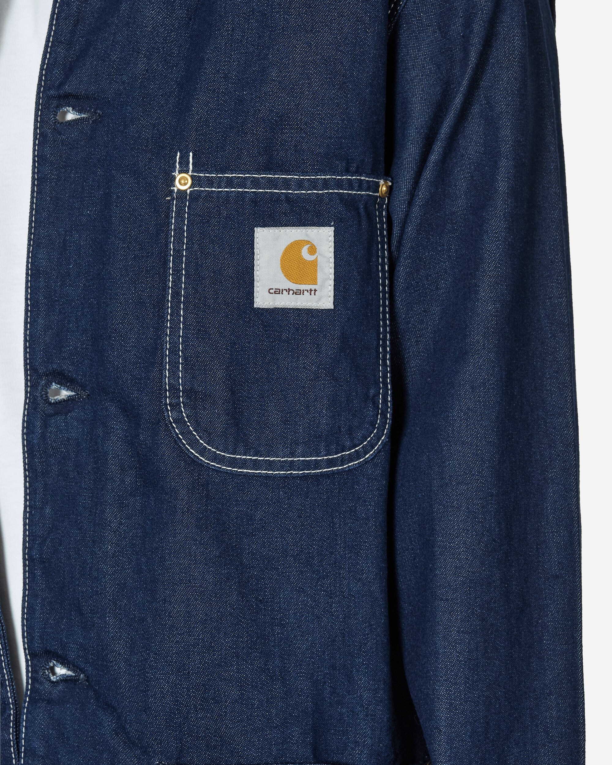 Carhartt WIP Og Chore Coat Blue Coats and Jackets Coats I031896 012Y