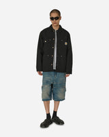 Carhartt WIP Og Chore Coat Black/Black Aged Canvas Coats and Jackets Jackets I027357 00E3K