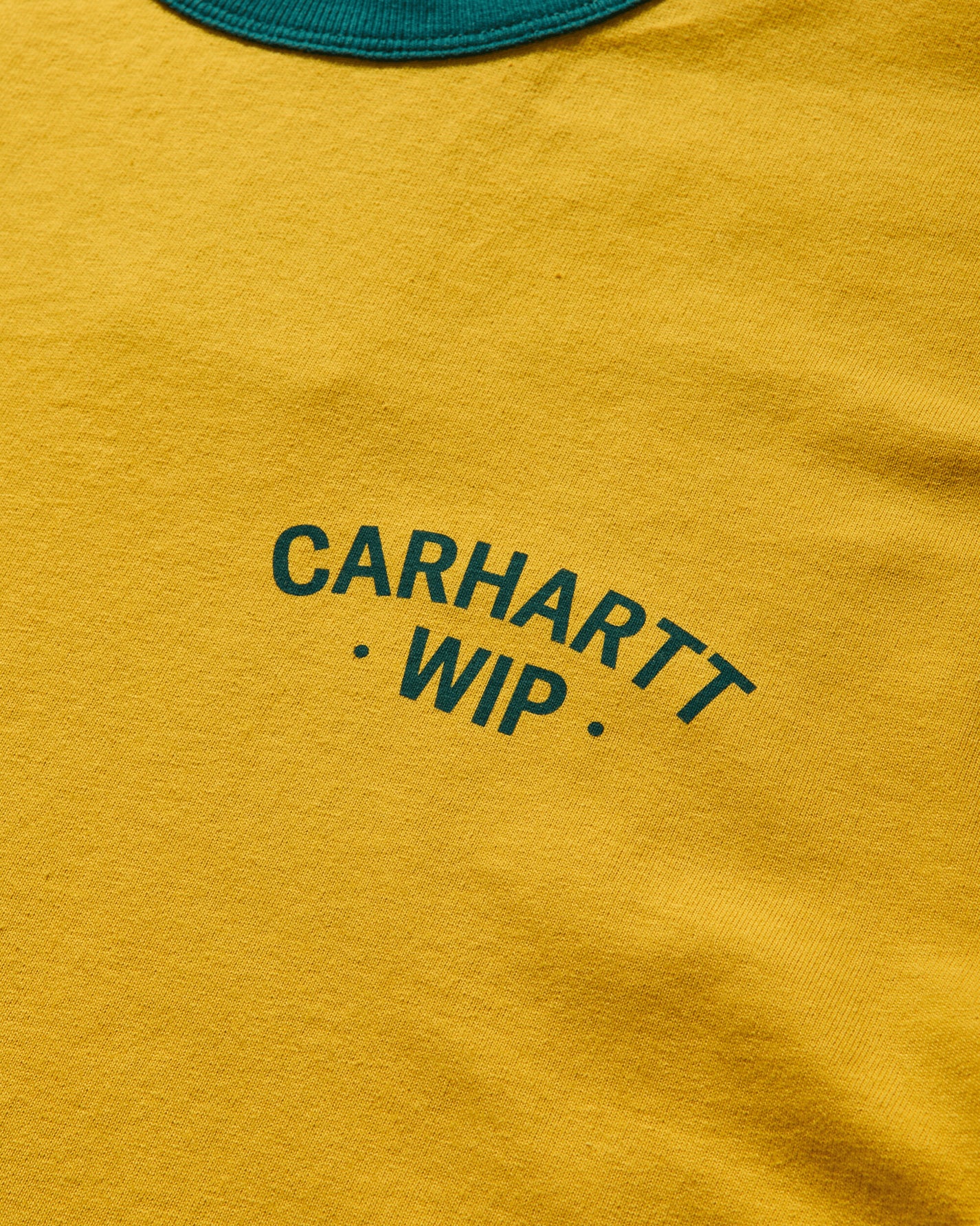 Carhartt WIP L/S 89 Ringer T-Shirt Quice/Rainforest T-Shirts Longsleeve I034714 2X54G