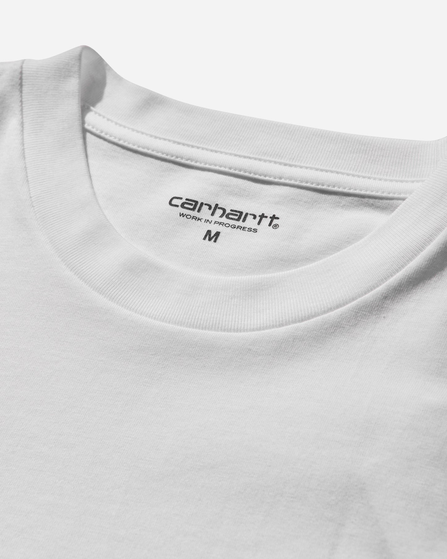 Carhartt WIP S/S Pocket Heart T-Shirt White/Red T-Shirts Shortsleeve I032128 1WZXX