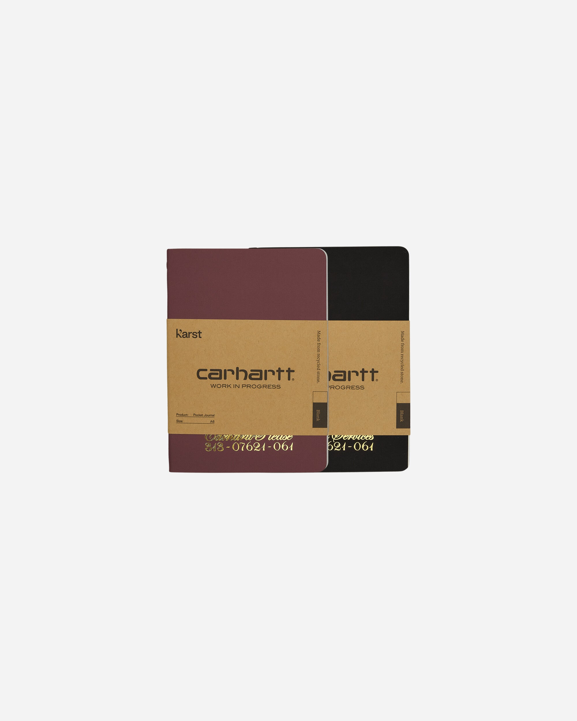 Carhartt WIP Carhartt Please Notebook Set Multicolor Home Decor Stationary and Desk Accessories I033284 1BQXX