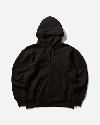 Champion Full Zip Hoodie Sweatshirt Black Sweatshirts Hoodies C5A102 X001