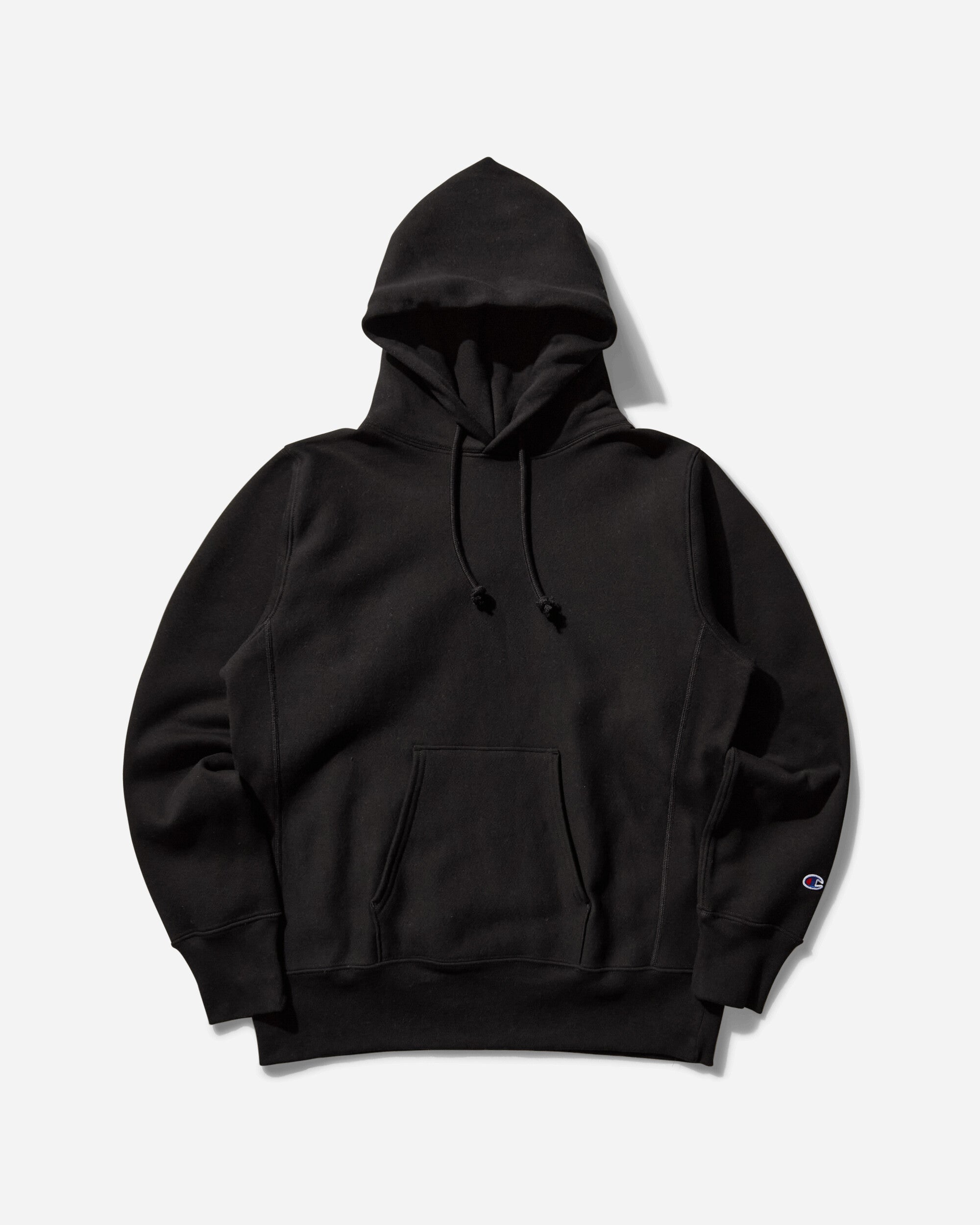 Champion Hooded Sweatshirt Black Sweatshirts Hoodies C5A101 X090