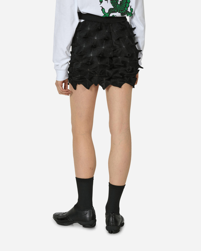 Chet Lo Wmns Maxi Spikes Mini Skirt Black Skirts Mini SS24CL015 BLA