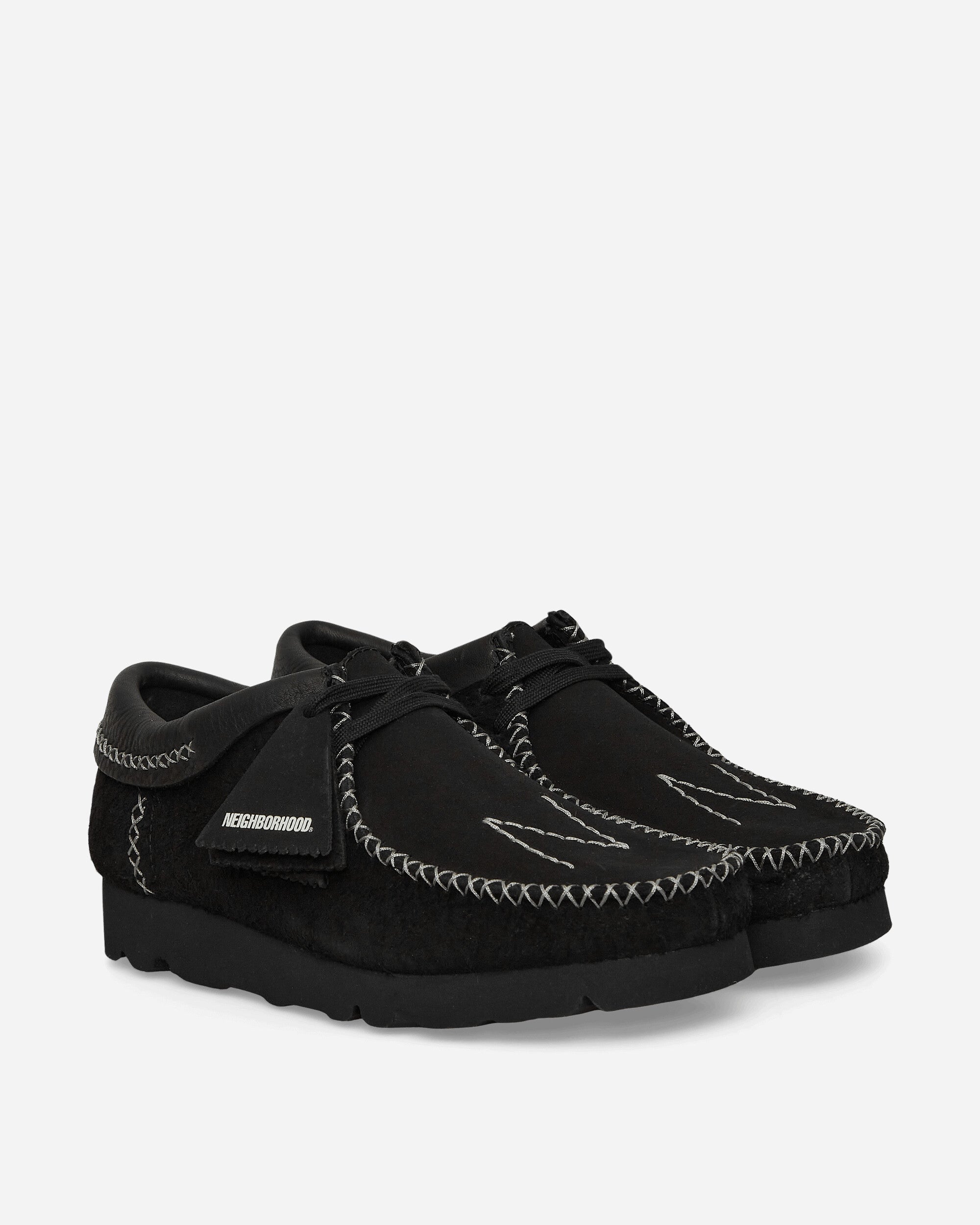 Clarks Wallabee Nbhd Black Classic Shoes Laced Up 26179532 BLK