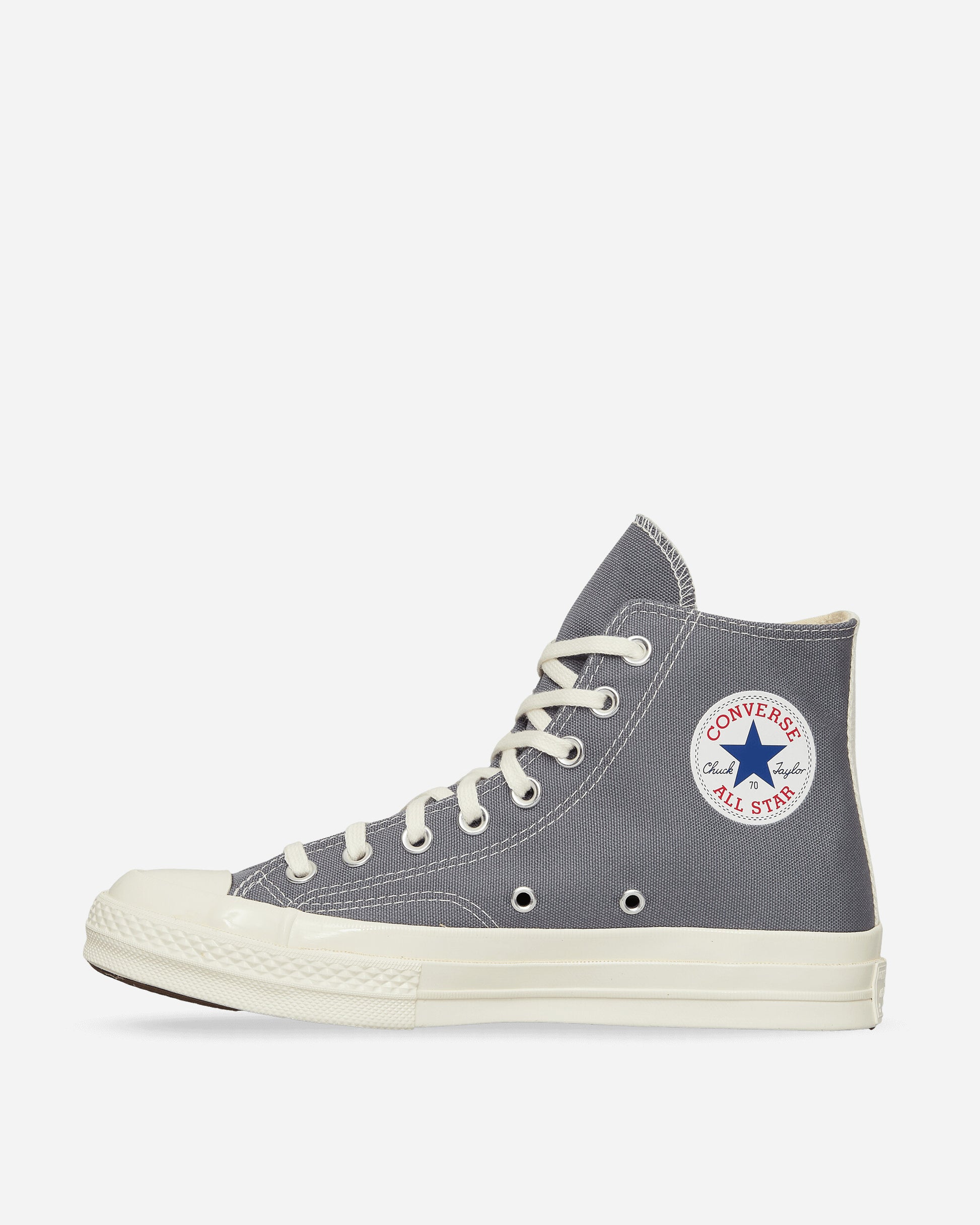 Comme Des Garçons Play Converse Chuck GREY Sneakers High P1K122 1