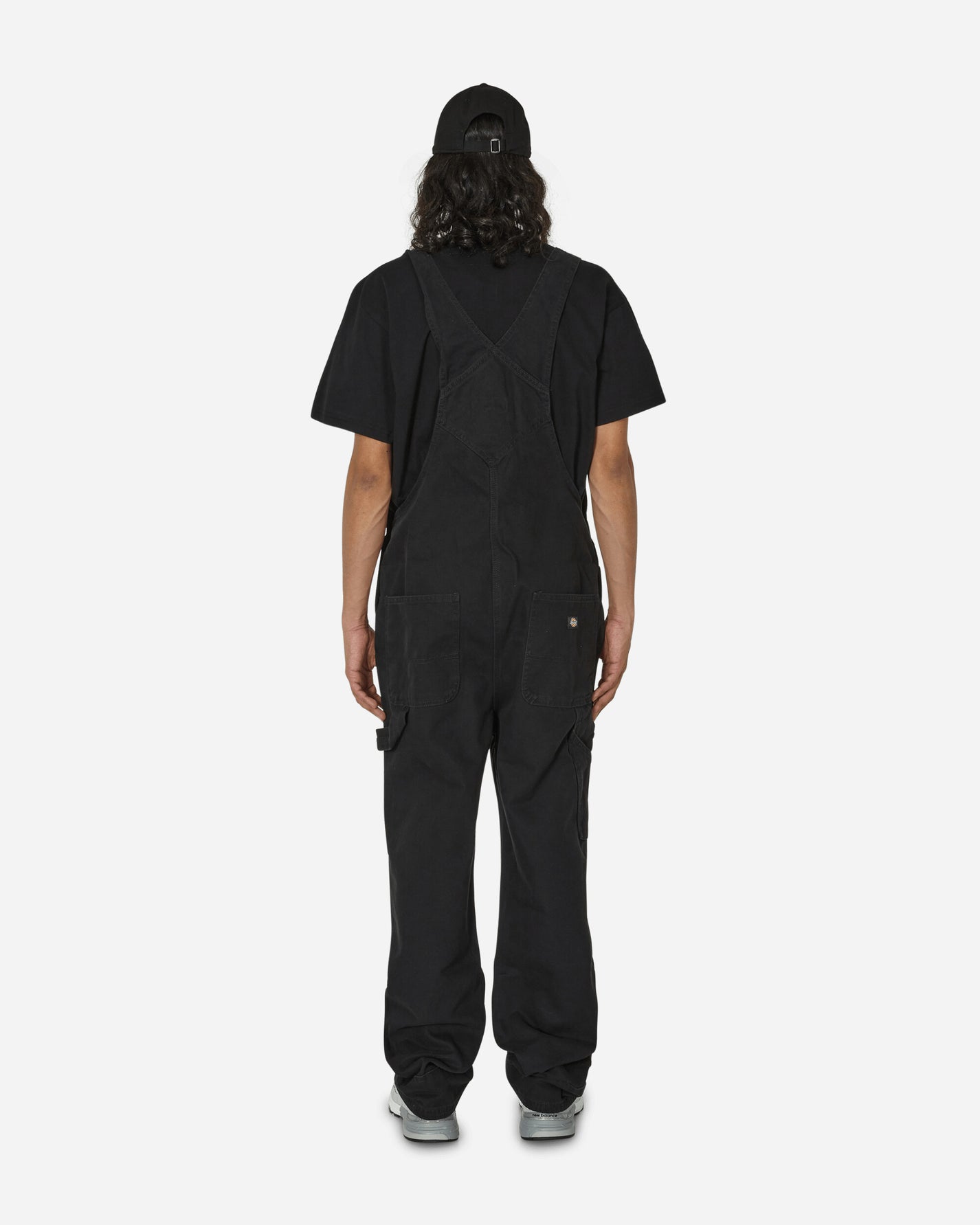 Dickies Dickies Duck Canvas Classic Bib Sw Black Pants Jumpsuits DK0A4XLX C401