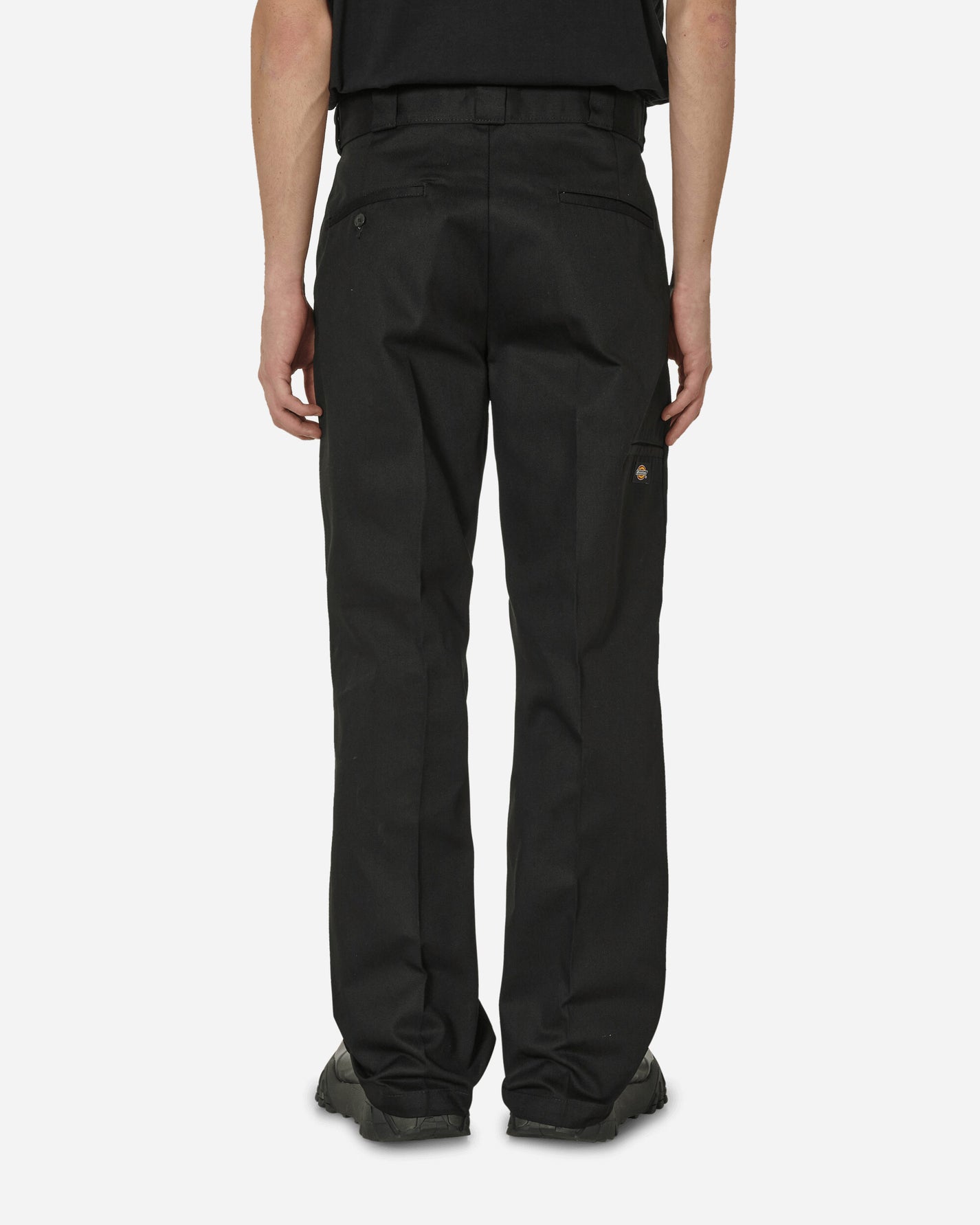 Dickies Double Knee Rec Black Pants Trousers DK0A4XK3 BLK1