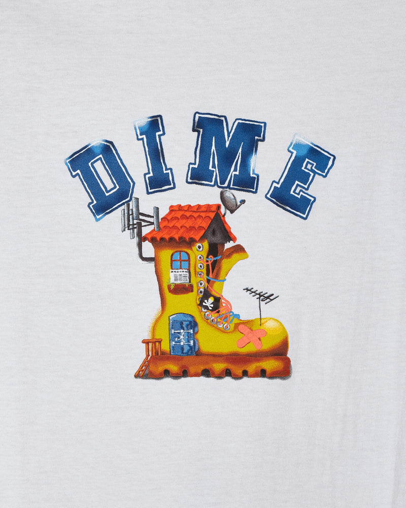 Dime House T-Shirt White T-Shirts Shortsleeve DIMEHO2327 WHT