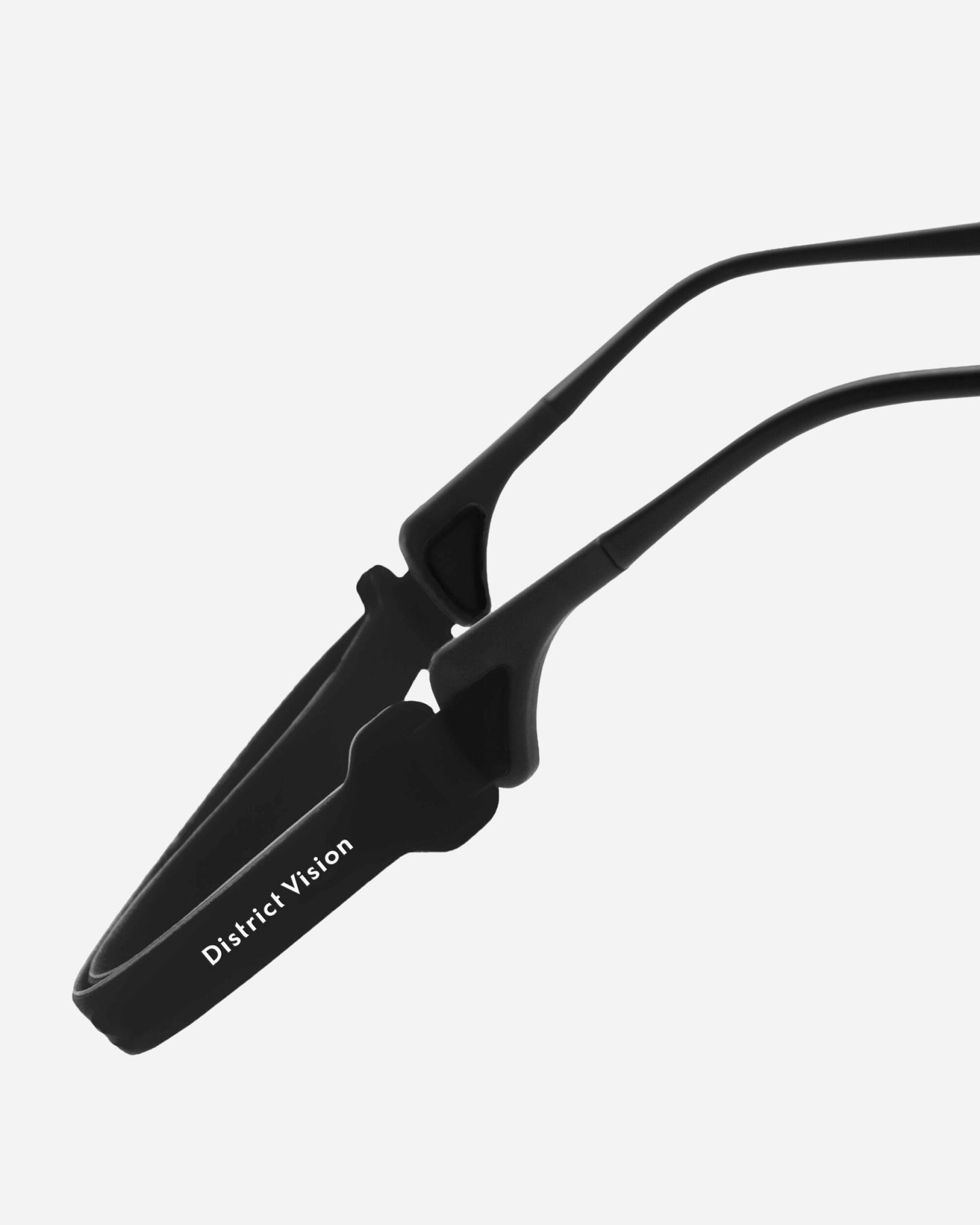 District Vision Adjustable Eyewear Strap Black Eyewear Eyewear Laces DVGA001 BLK