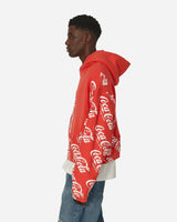 ERL Coca-Cola Swirl Hoodie Knit Red Sweatshirts Hoodies ERL08T024 1