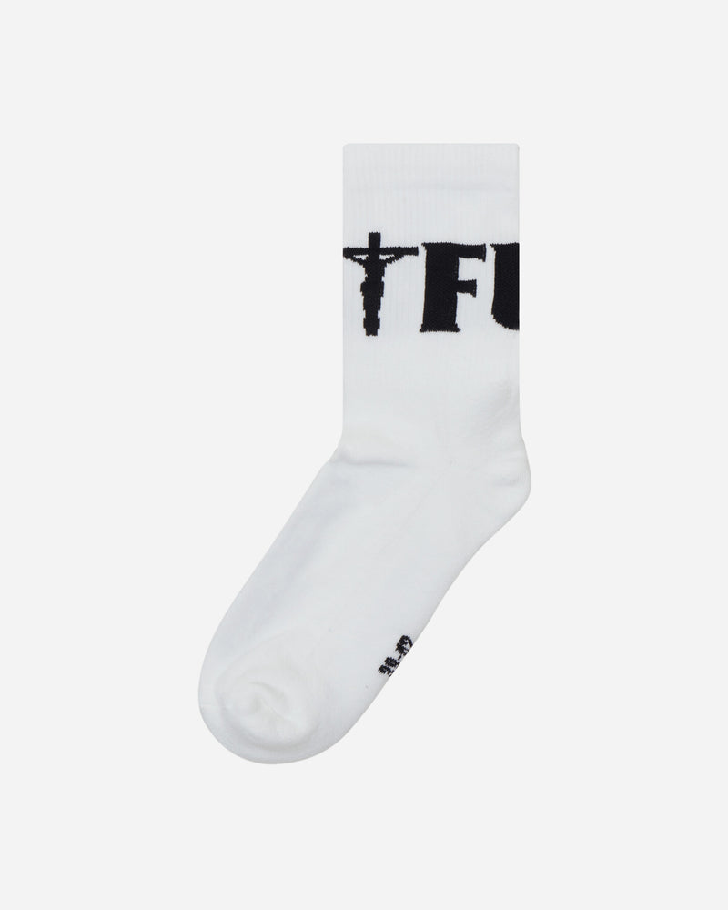 FUCT Nail Socks White Underwear Socks TBMW048YA07 WTH0001