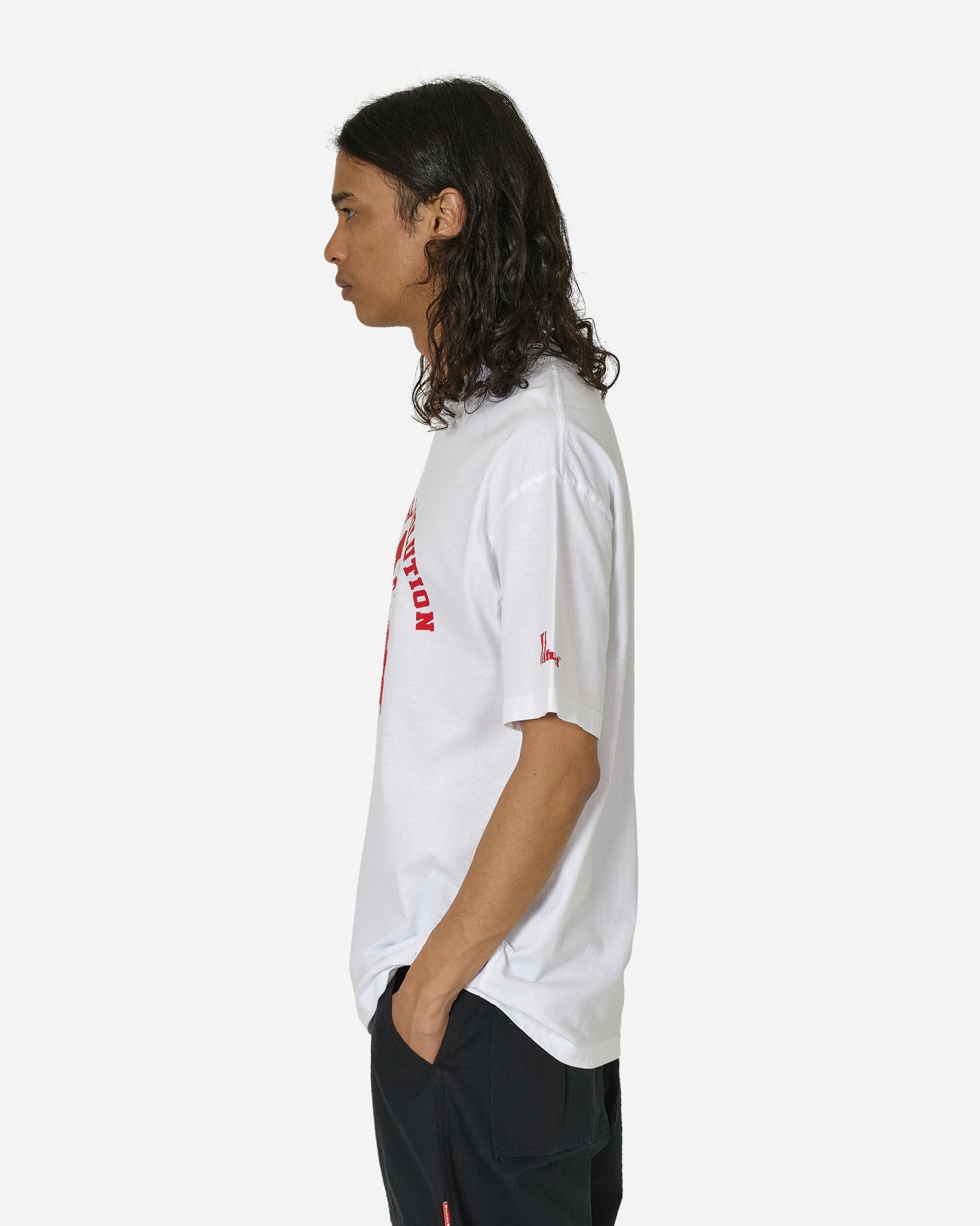 FUCT Ape Logo White T-Shirts Top TBMW0132JY70 WTH0001