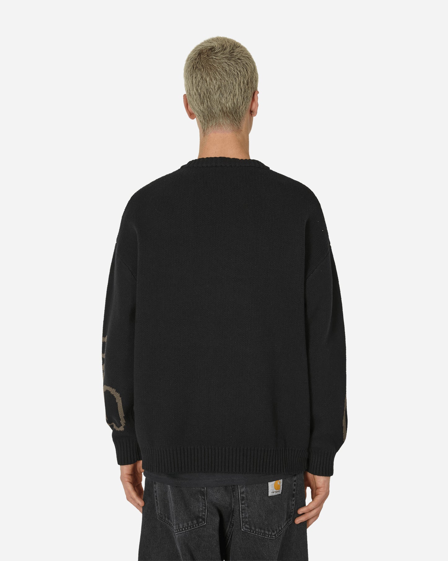 Fucking Awesome Pbs Sweater Black Knitwears Sweaters PN7684 1