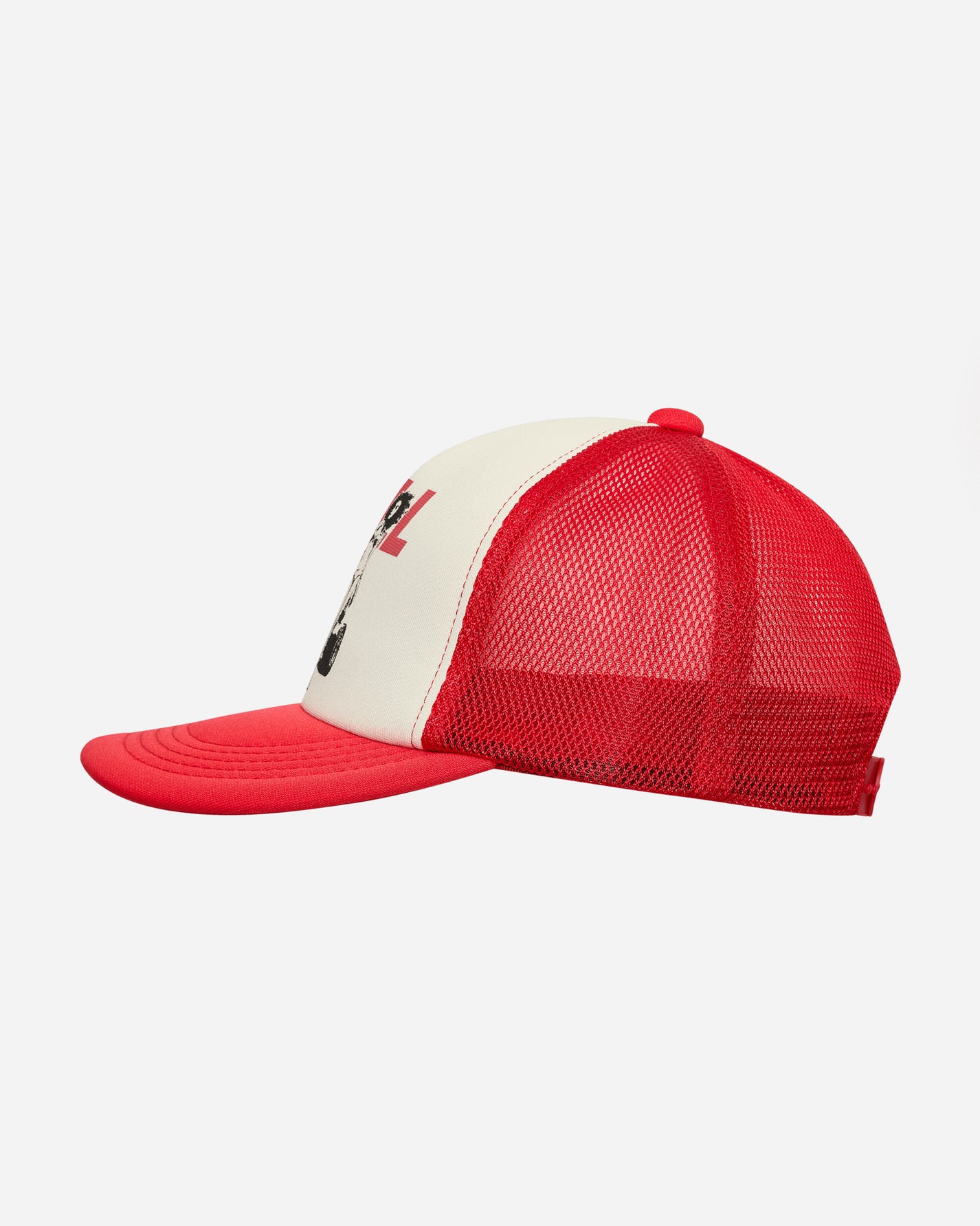 Hysteric Glamour Hell Hysteric Mesh Cap Red Hats Caps 02251QH03 50