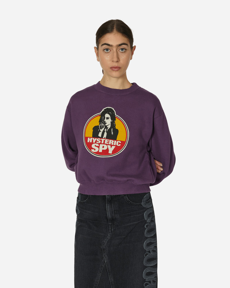 Hysteric Spy Sweatshirt Purple