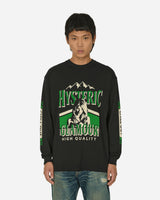 Hysteric Glamour Twin Peaks Black T-Shirts Longsleeve 02241CL05 C1