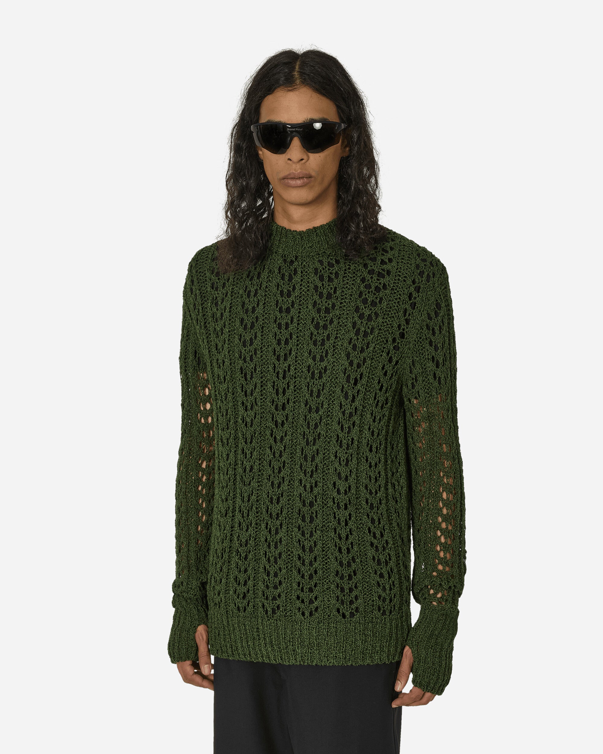 Redos Knitted Jumper Dark Green