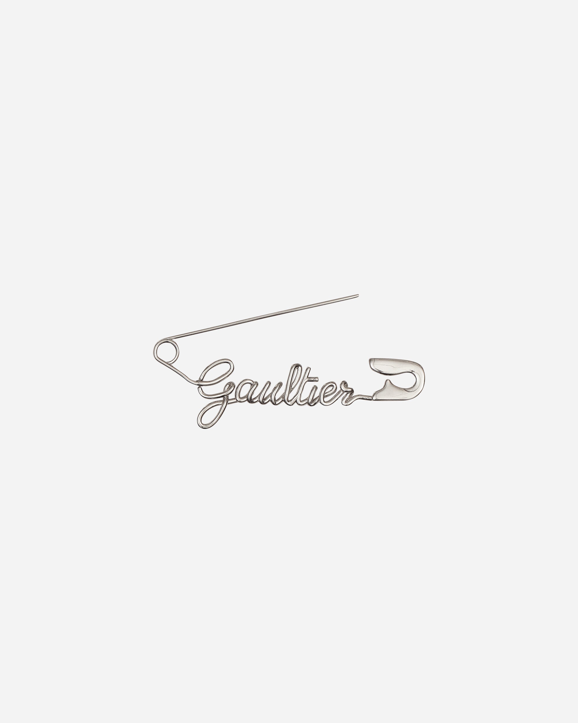 Jean Paul Gaultier Wmns Safety Pin Gaultier Mono Earring Silver Jewellery Earrings U-BO029-X026 91