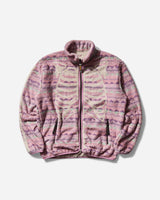 KAPITAL Ashland Stripe & Bone Fleece Zip Blouson Pink Sweatshirts Fleece EK-1516LCA 1