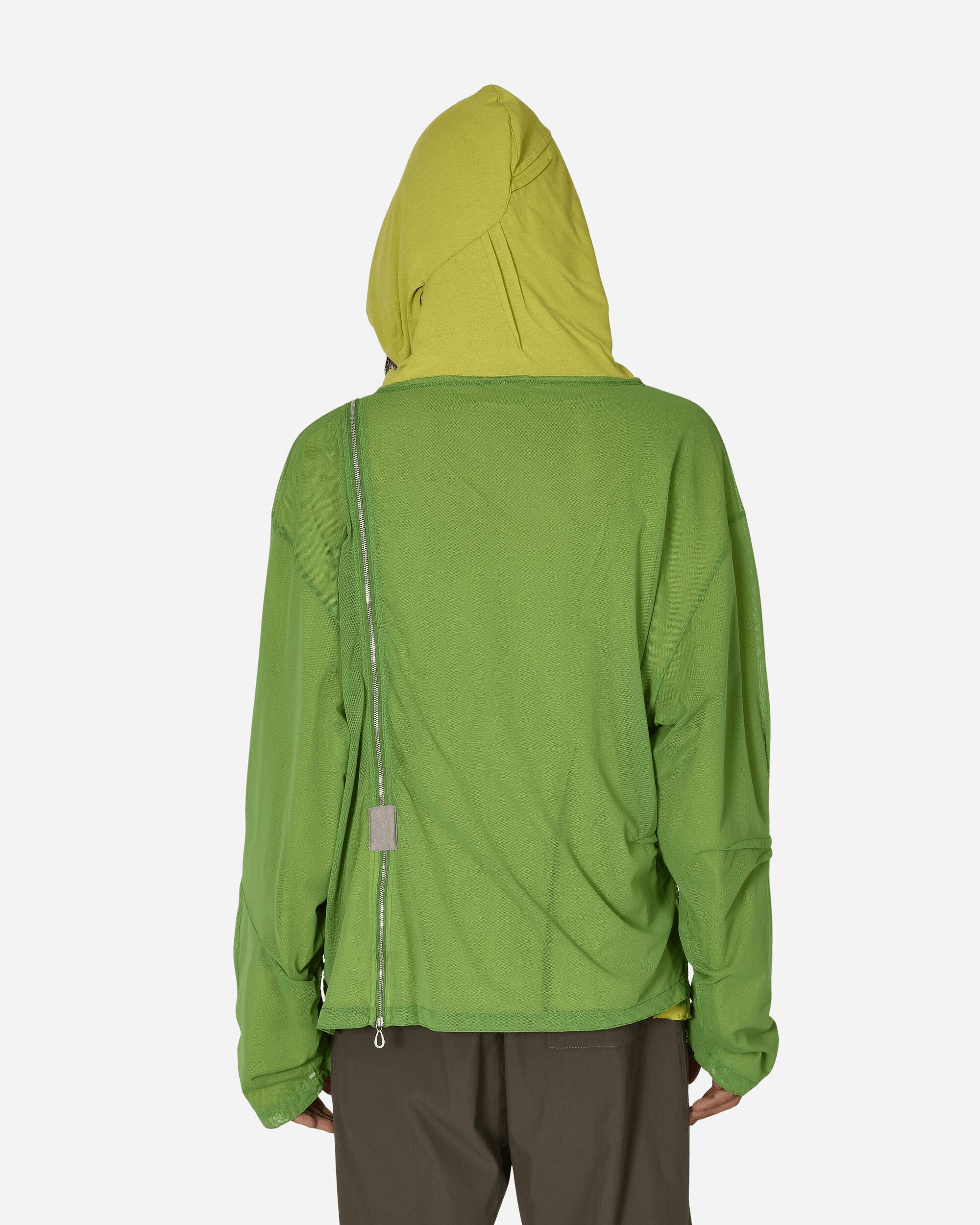 Kiko Kostadinov Knox Mesh Hoodie Lime/Lilac/Emerald Sweatshirts Hoodies KKAW24TP06 090