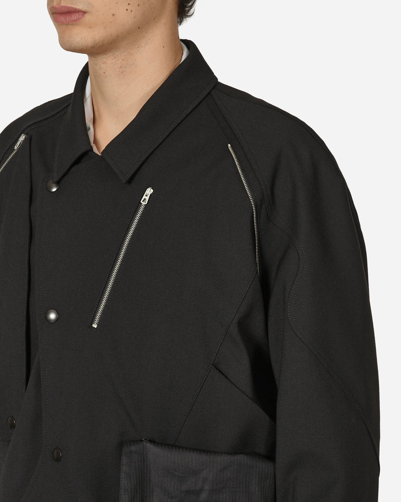 Kiko Kostadinov Tonino Utility Jacket Night Black Coats and Jackets Jackets KKSS24J04 34