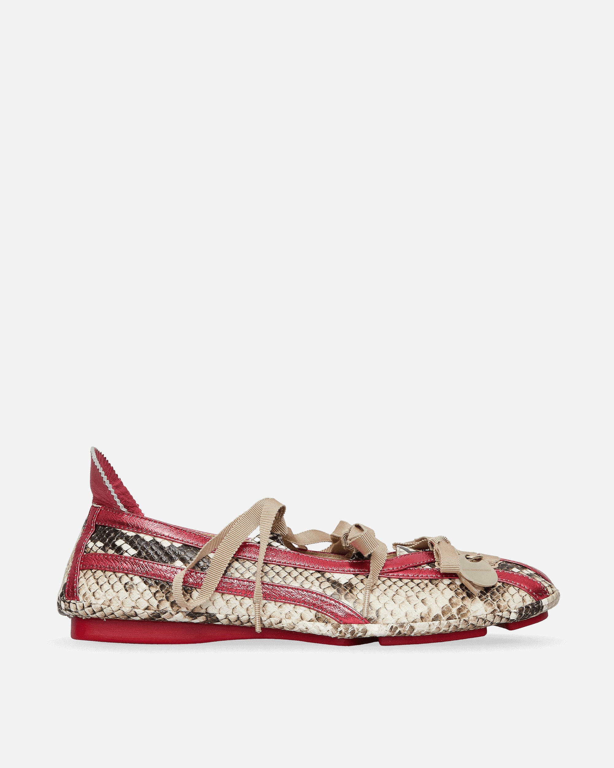 Kiko Kostadinov Wmns Lella Hybrid Shoe Fire Red Classic Shoes Flat Shoes KKWSS24SN03-166 001