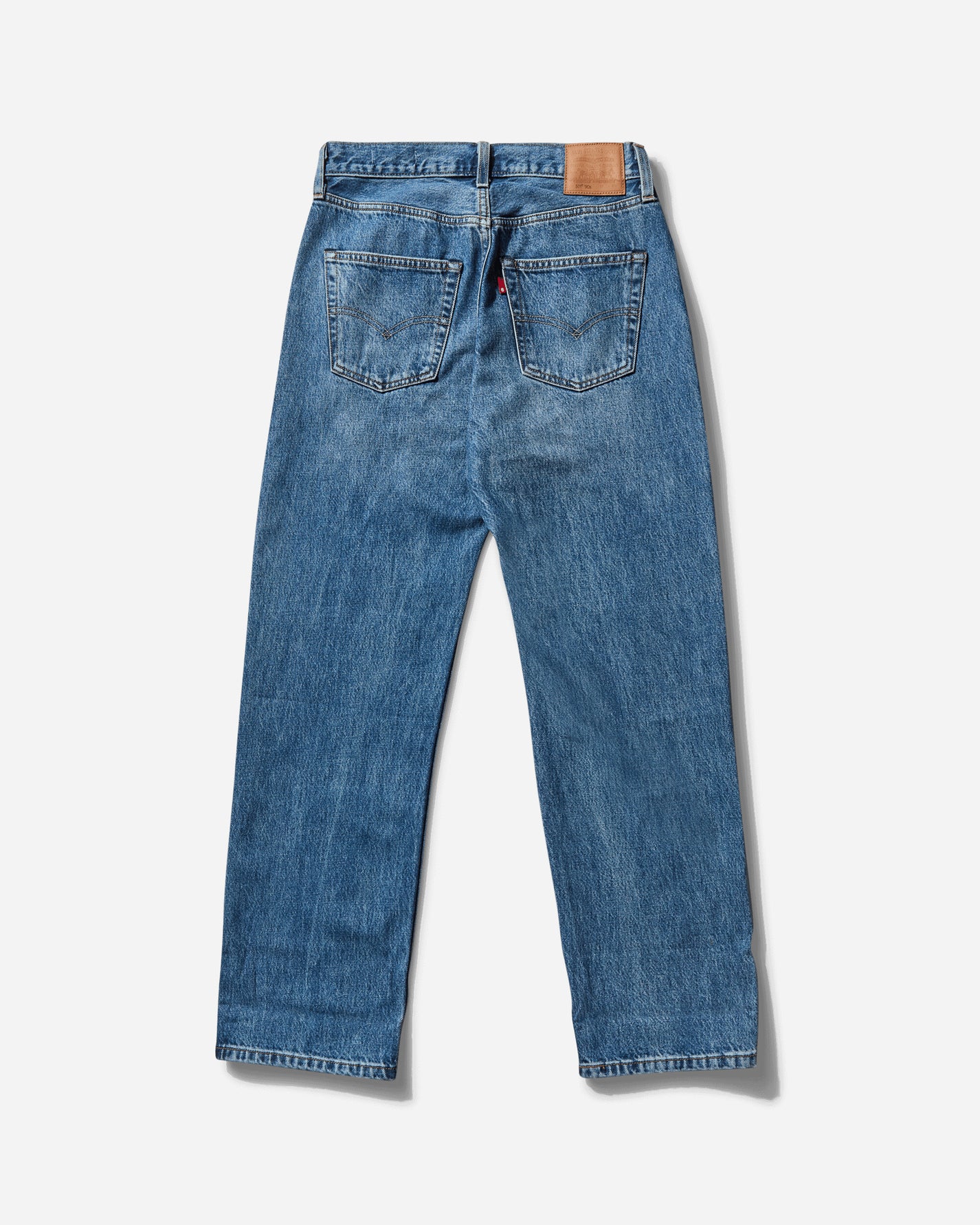 Levi's Wmns 501 90S Med Indigo - Worn In Get On Board Selvedg Pants Denim A1959 0063