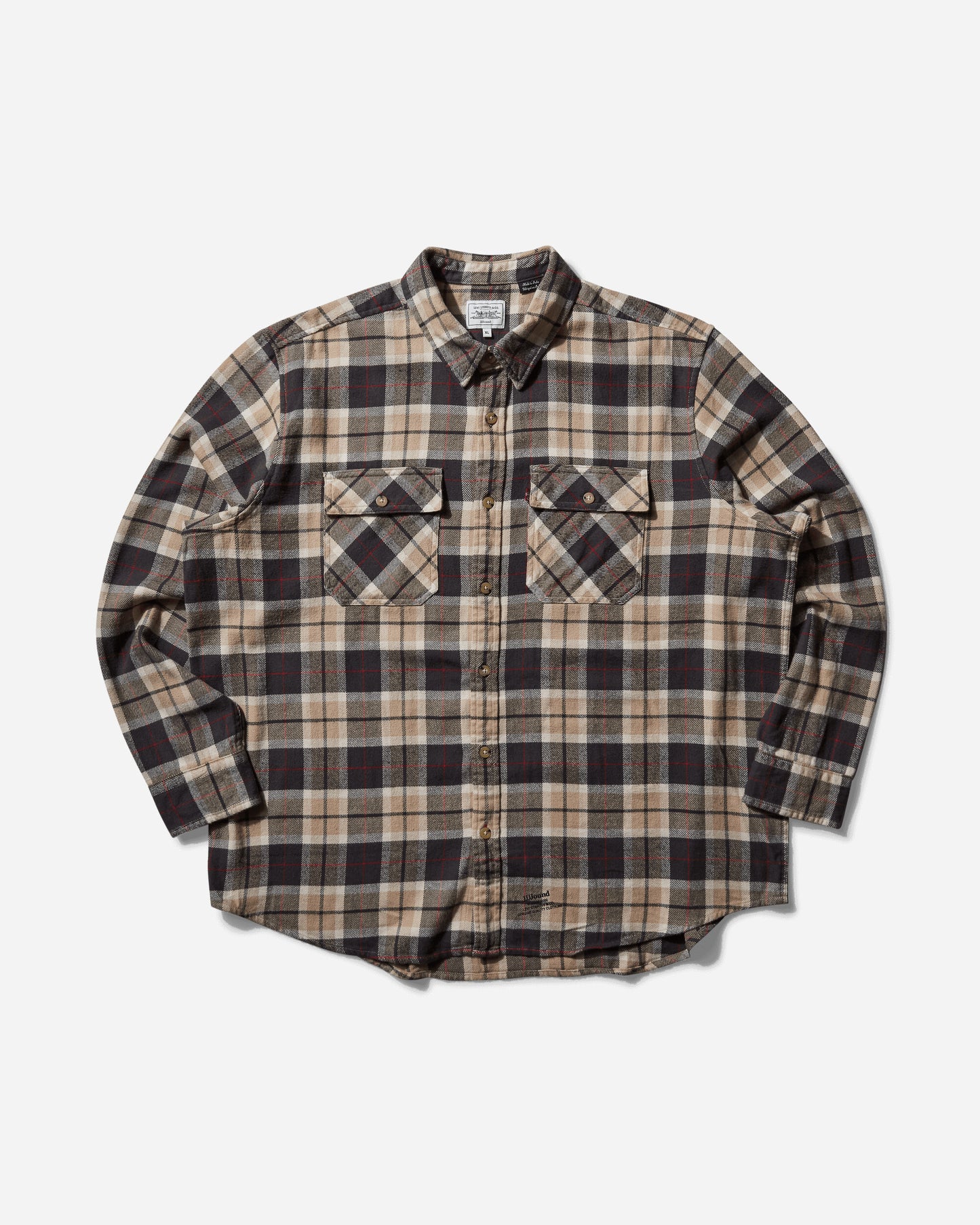 Levi's Levis X Jjj Plaid Shirt Plaid Shirts Overshirt 0000Z 0000