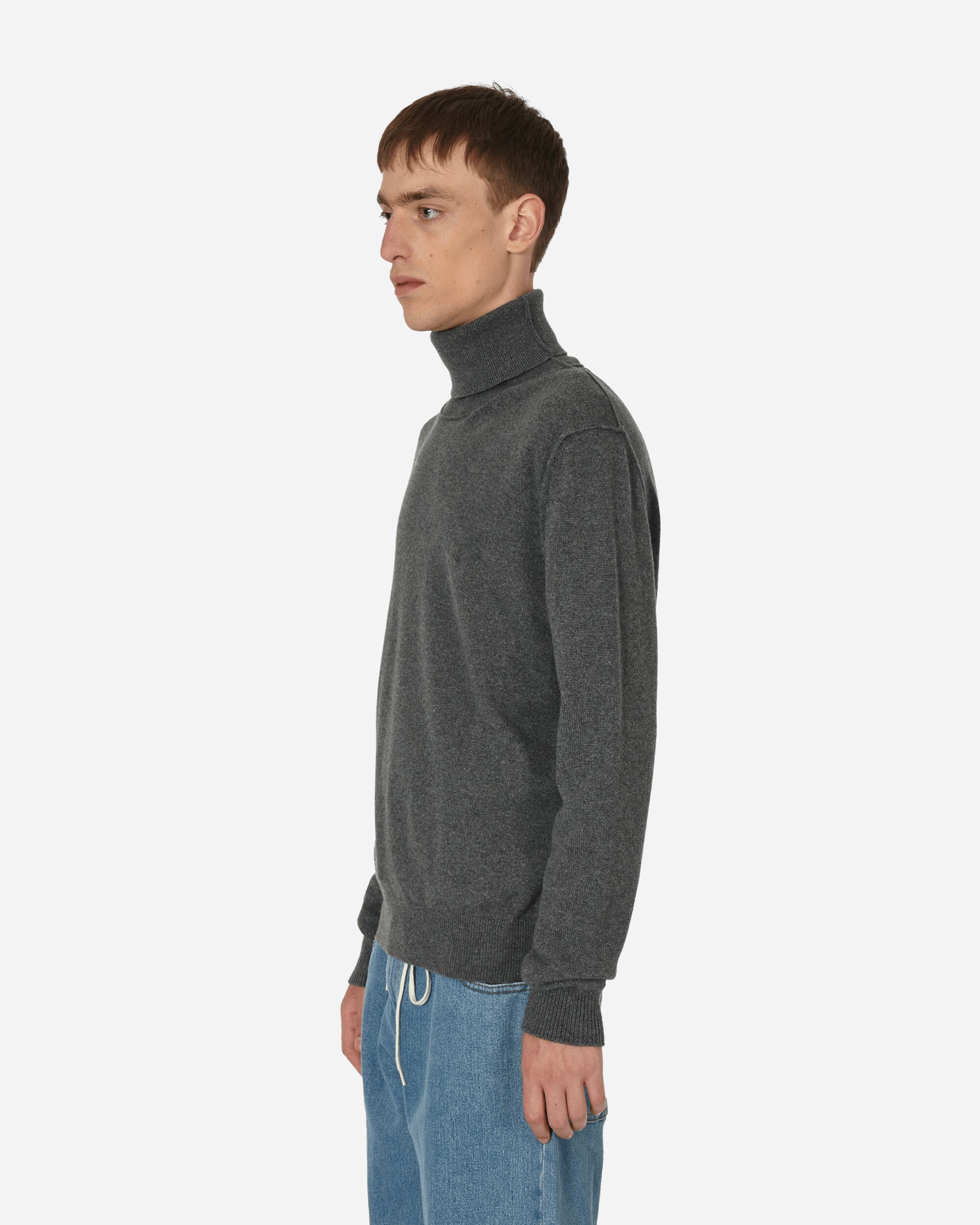 Maison Margiela Pullover Medium Grey Knitwears Turtleneck SI1HA0010 859M