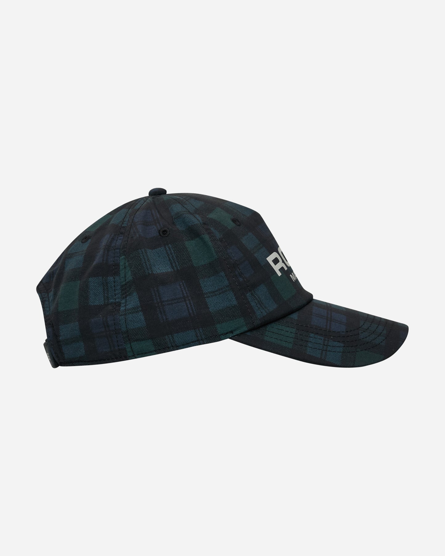 Martine Rose Nylon Cap Black Tartan Hats Caps 1198WP11024