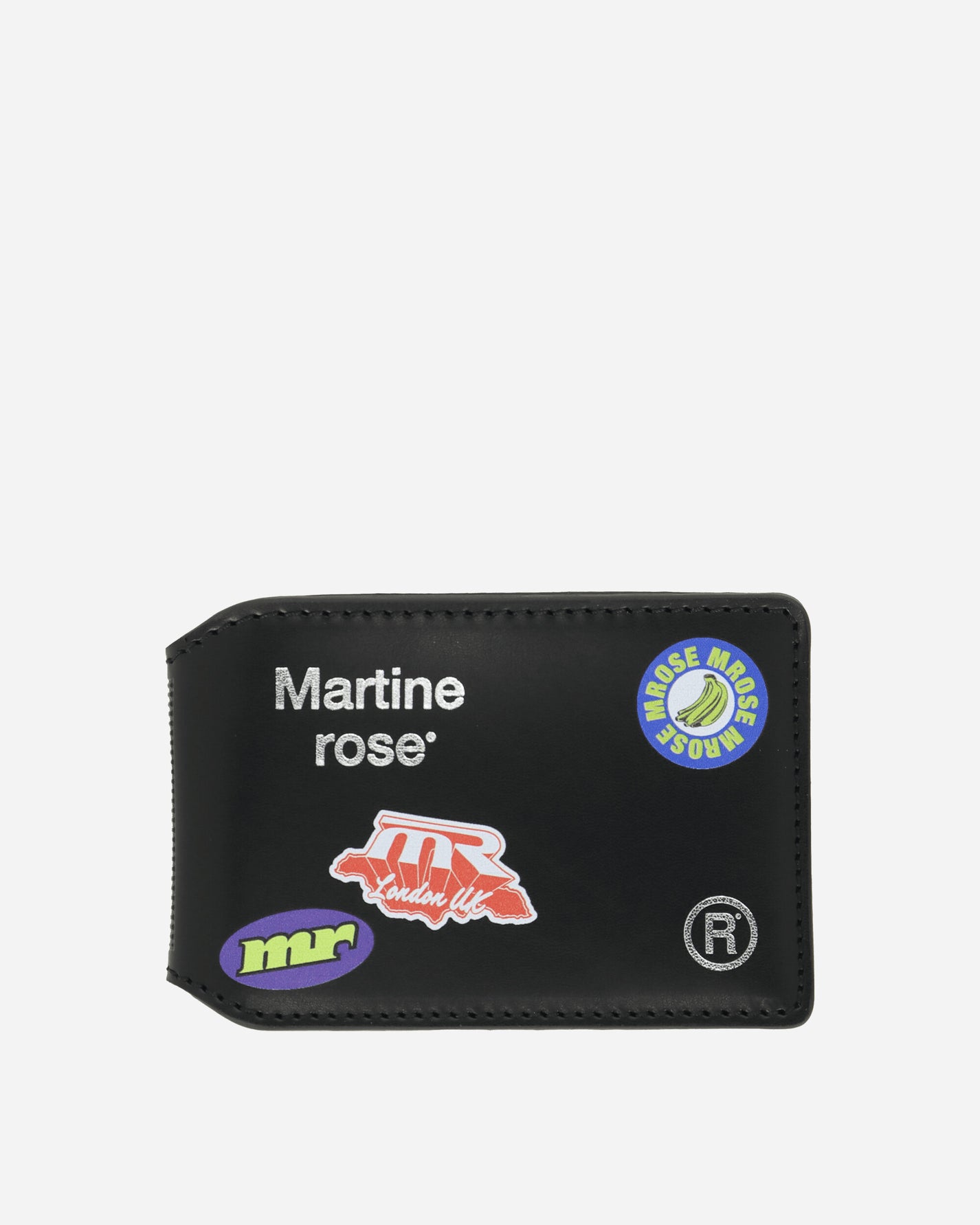 Martine Rose Oyster Card Wallet Black Stickers Wallets and Cardholders Cardholders 1150LP16030