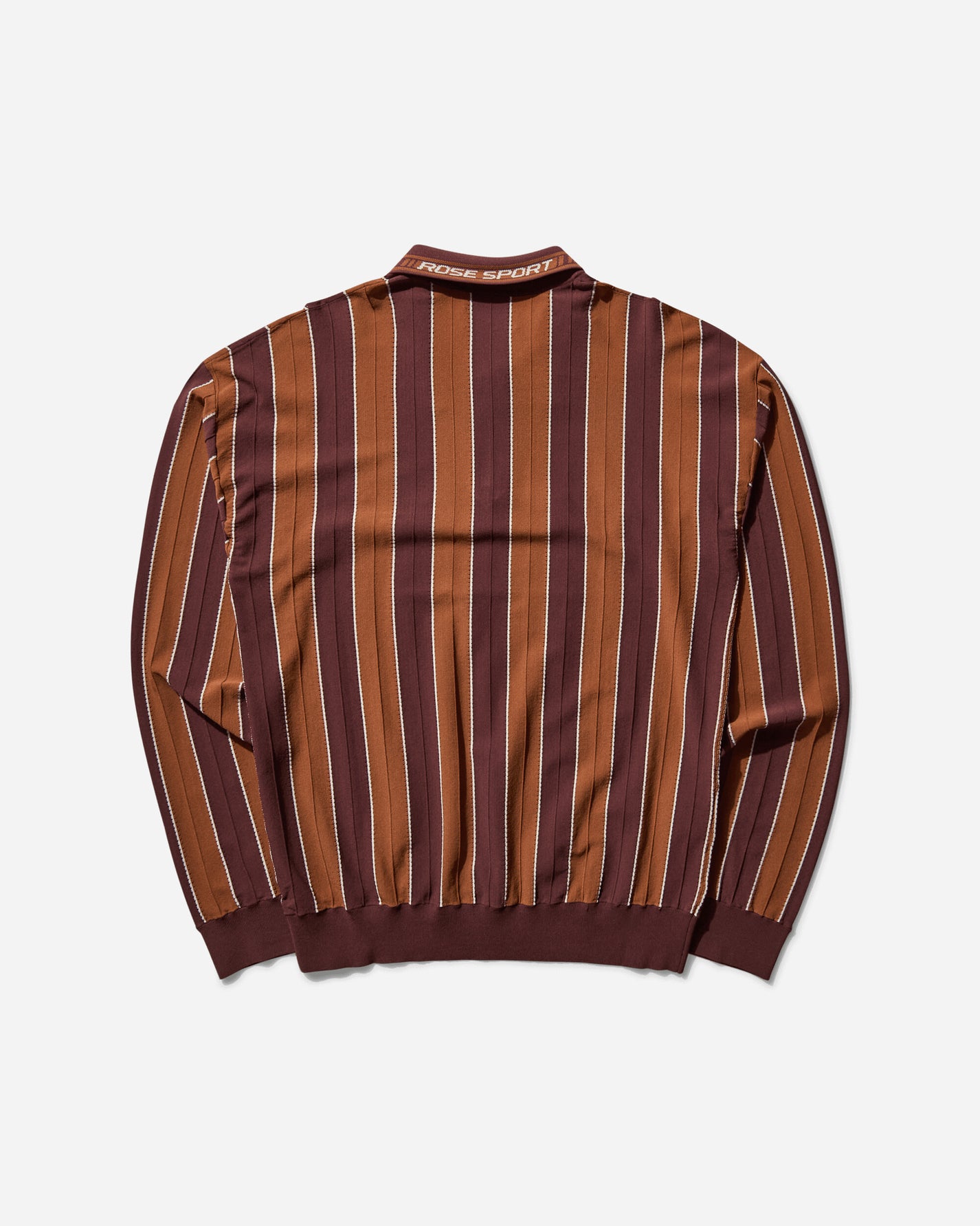 Martine Rose Logo Polo Brown T-Shirts Longsleeve 958YA12700