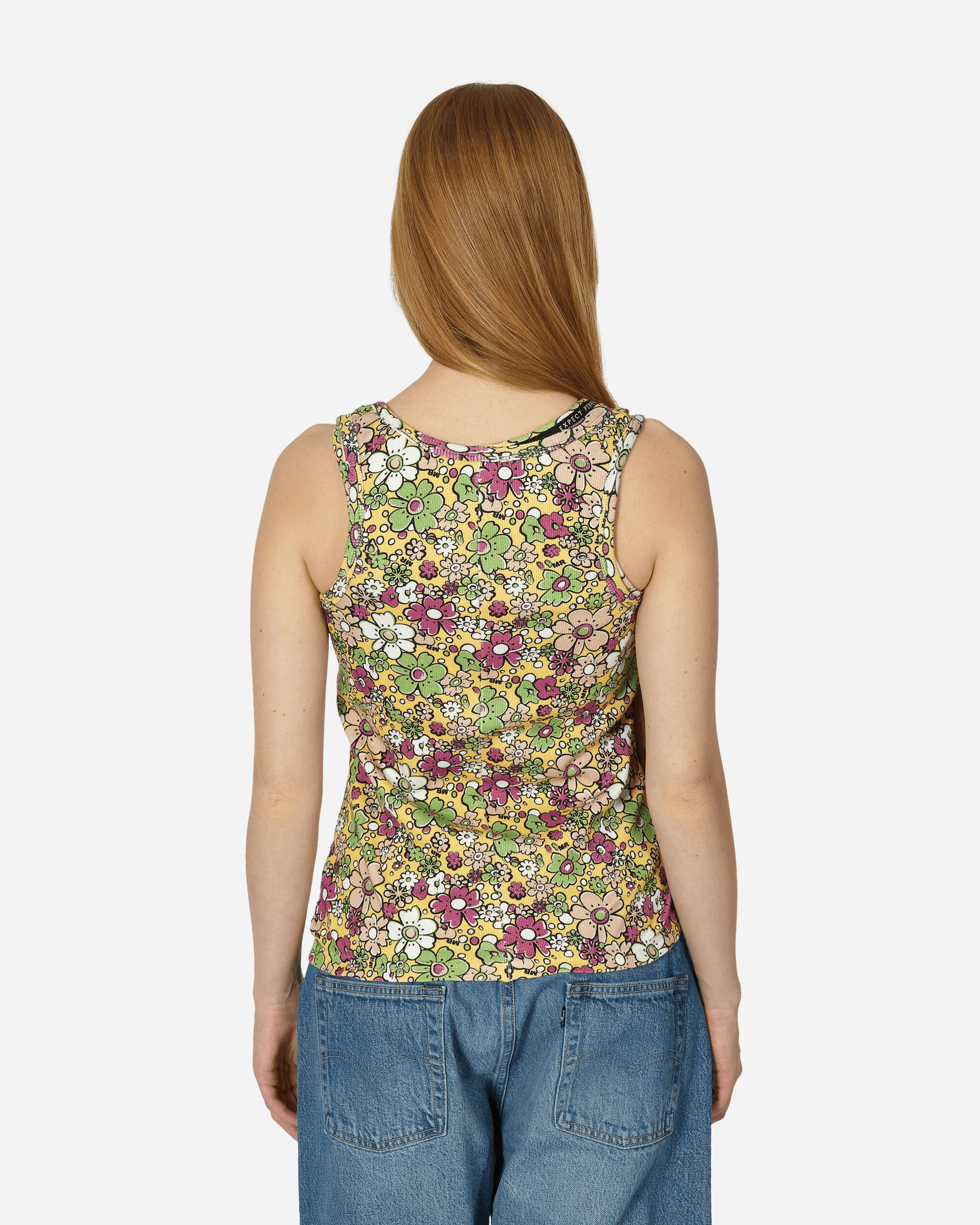 Martine Rose Wmns Folded Top Festival Floral T-Shirts Top MRSS24-634B FESFLO