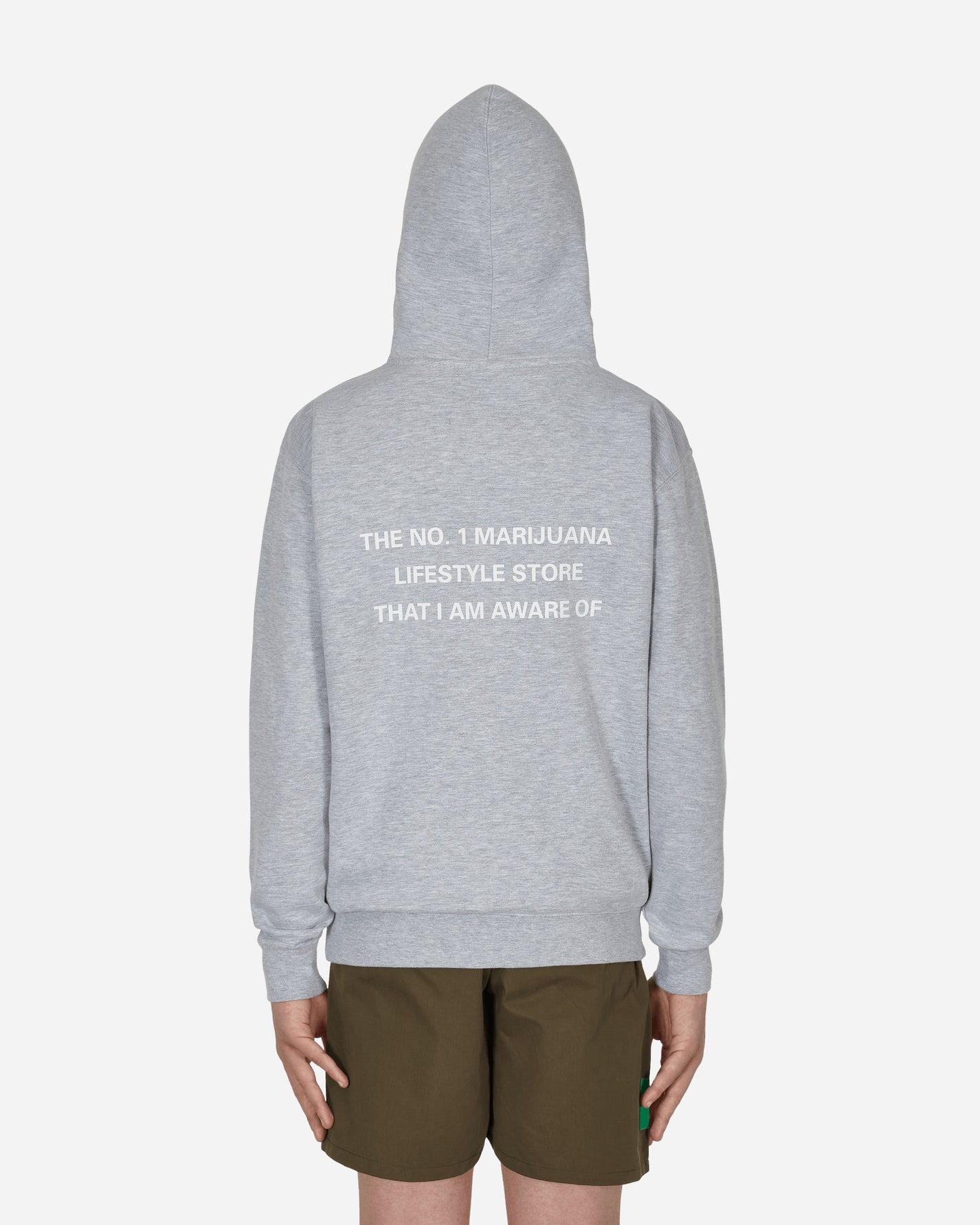 Mister Green N°1 Hoodie Heather Grey Sweatshirts Hoodies MGN1HOODIE 001