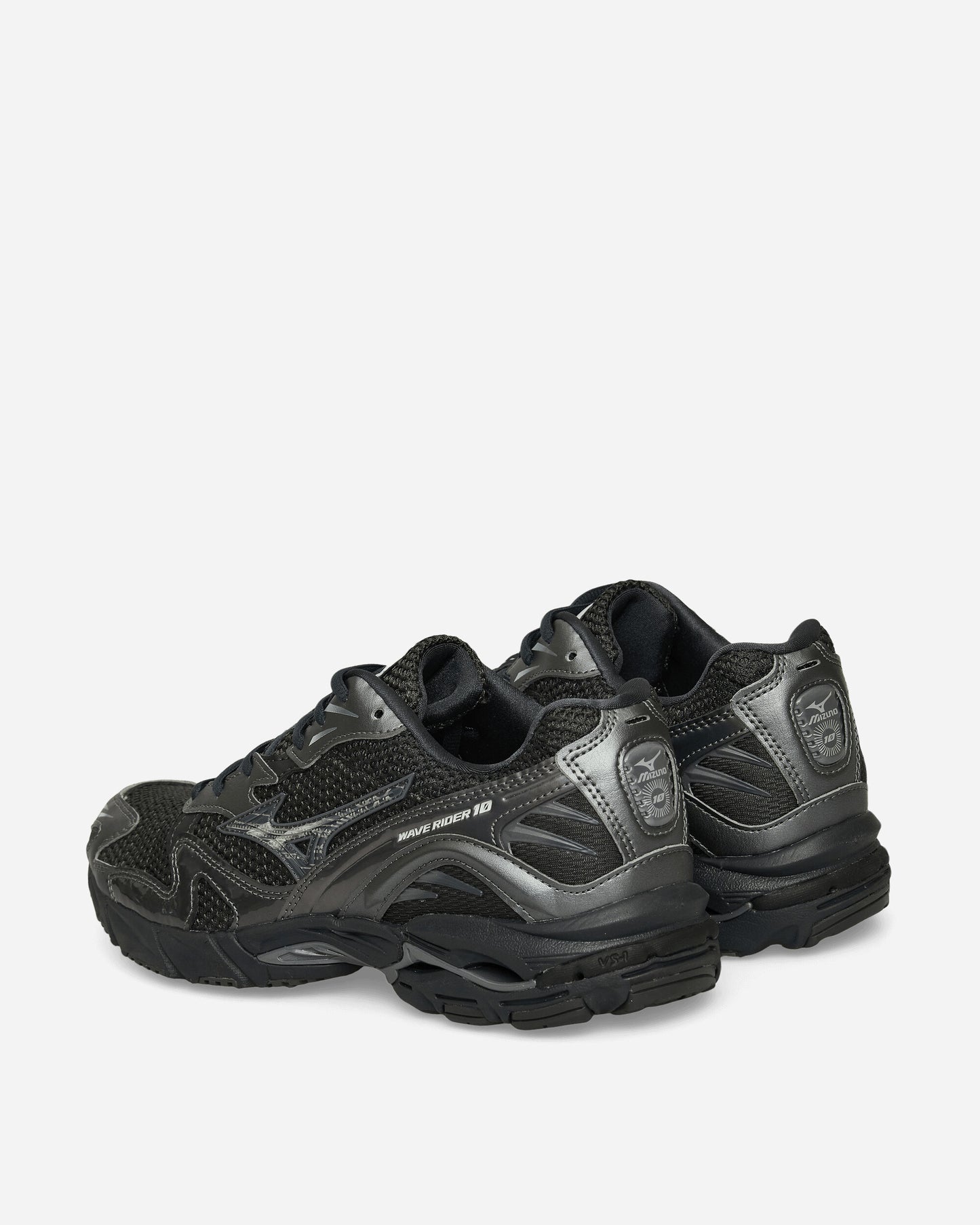 Mizuno Wave Rider 10 S Black Sand/Black Sand/Gray Sneakers Low D1GA2431-08