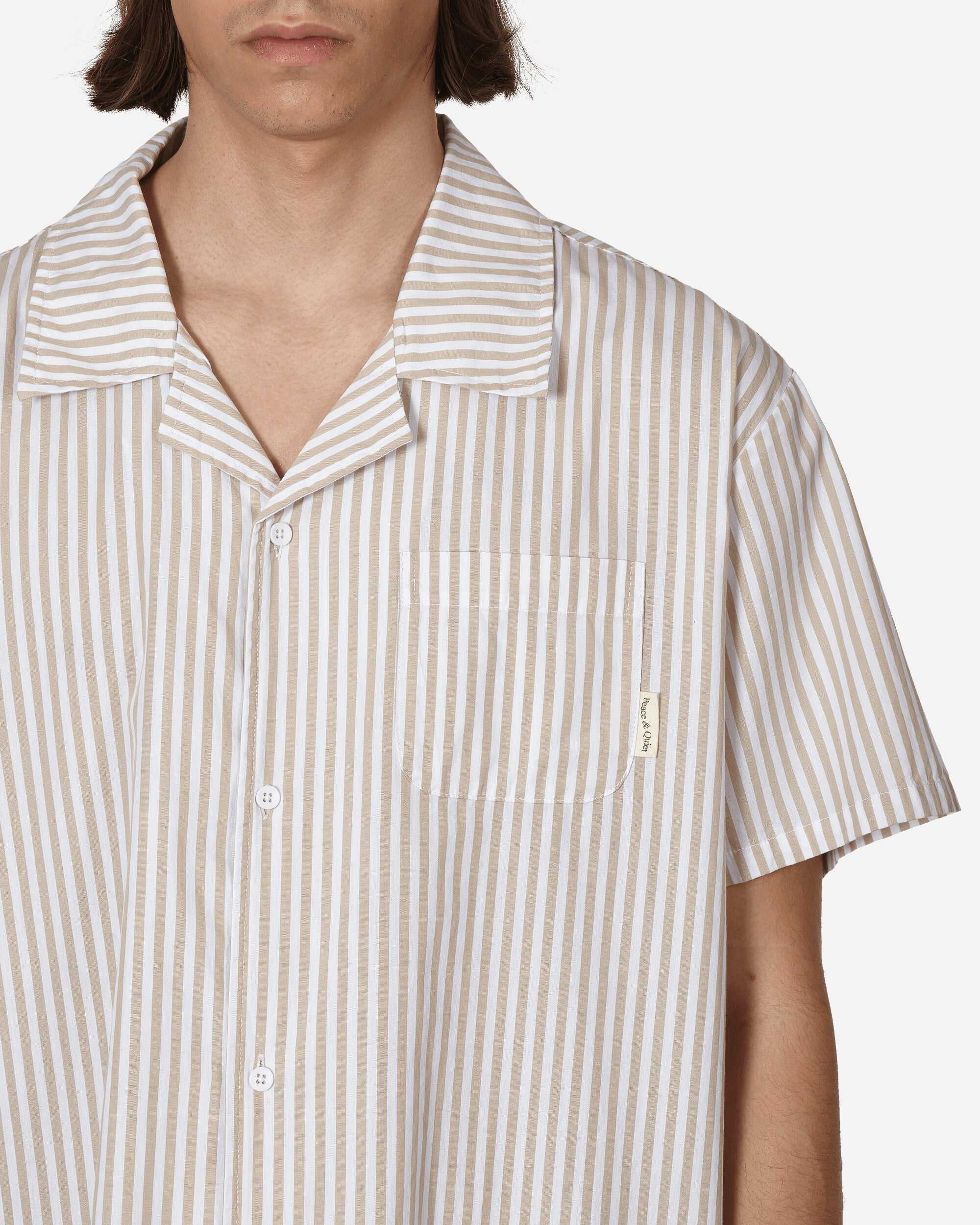 Museum of Peace & Quiet Mopq Ox Button Up Sand Shirts Shortsleeve Shirt MOPQ-SS23-20 1